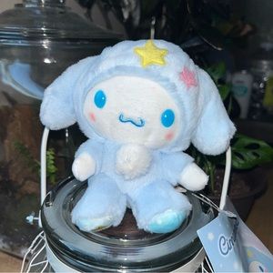 cinnamoroll mini plush keychain